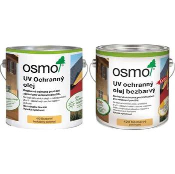 Přípravek na opalování UV Ochranný olej/Extra bezbarvý - hedvábný polomat