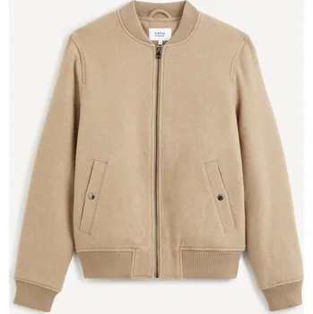 Celio Vlněný bomber Cubeauty 1114123 Béžová S