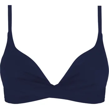 Dámské plavky Plavková podprsenka vyztužená bez kostic ANTIGEL (FBB6614-21), Barva tmavě modrá, Velikost 85C