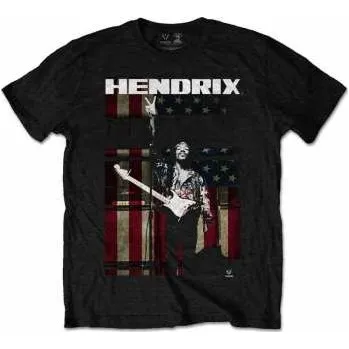 Pánské tričko Merch Jimi Hendrix: Dětské Tričko Peace Flag 3-4 roky