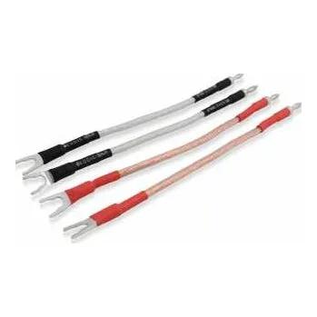 Audio kabel Audiotechnika Ludic - Senja Bi-wire Jumpers Spade-banana