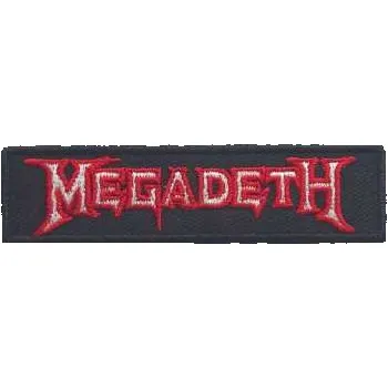 Nášivka Merch Megadeth: Nášivka Logo Megadeth Outline (368867)