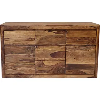 Komoda Komoda s hlubokými šuplíky z dřeva palisandr 160x90x45