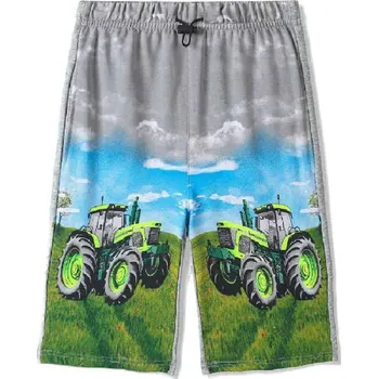 DĚTSKÉ 3/4 KRAŤASY S TRAKTOREM Barva: Šedá, Velikost: 98