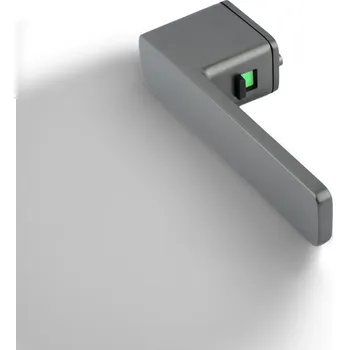 Dveřní kování Klika STRIGA-S EASY LOCK titan (komplet 2ks)