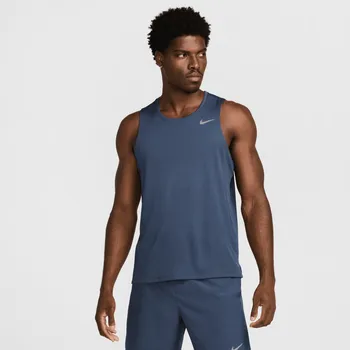Pánské tílko Nike DF MILER TANK běžecké tílko - 0 - modrá - M