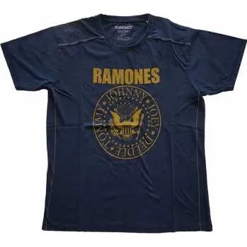 Pánské oblečení Merch Ramones: Tričko Presidential Seal S (219294)