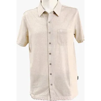 Pánské tričko HAJO PÁNSKÉ KOŠILE Z TRIČKOVINY- BÉŽOVÁ