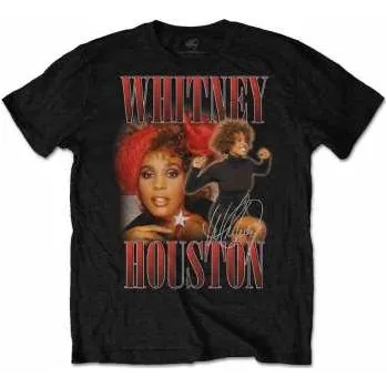 Pánské tričko Merch Whitney Houston: Tričko 90s Homage S