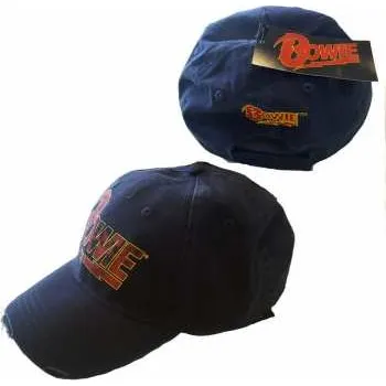 Čepice Merch David Bowie: Kšiltovka Flash Logo David Bowie 2022 (205555)