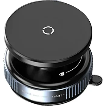 Magnetický vakuový držák telefonu do auta Magsafe 6 x 4,5 cm Otočný kloub 360° Silné uchycení Kompatibilní s iPhone Držák na palubní desku černá