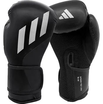Boxerské rukavice Adidas Boxerské rukavice Speed Tilt 200 – černo / černé - 10 oz