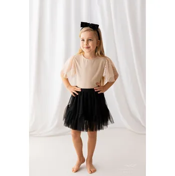 Dívčí šaty Dívčí blůzka Srdcovka- Lily Grey 104 / 4 roky