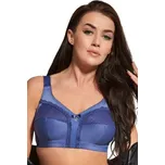 Nevyztužená podprsenka Viki 577 Irene - bez kostice Modrá 90K