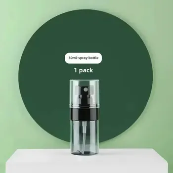 Sprejová cestovní lahvička s jemným rozprašovačem | malý rozprašovač - Černá - 30 ml