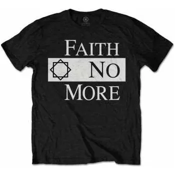 Pánská móda Merch Faith No More: Tričko Classic Logo Faith No More V.2. XL