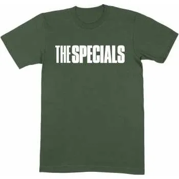Pánské oblečení Merch The Specials: Tee Solid Logo The Specials XL (222351)