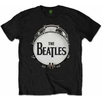 Pánské tričko Merch The Beatles: Tričko Original Drum Skin XXL