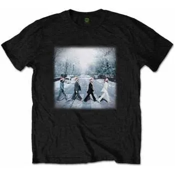 Pánské tričko Merch The Beatles: Tričko Abbey Christmas M
