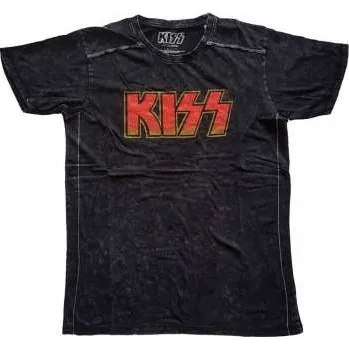 Pánské oblečení Merch Kiss: Tričko Classic Logo Kiss M