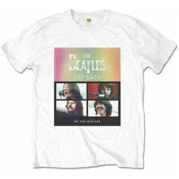 Pánské tričko Merch The Beatles: Tričko Album Faces Gradient L (203833)