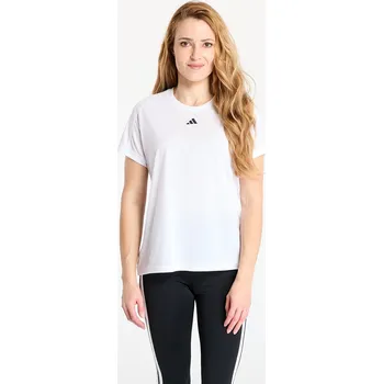 Dámské tričko Tričko adidas AEROREADY Train Essentials Minimal Branding Crewneck T-Shirt White/ Crystal White/ Crystal White M