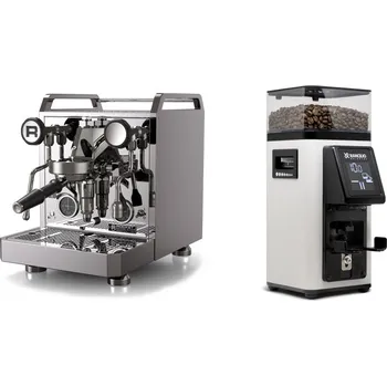 Kávovar Rocket Espresso Mozzafiato FAST V + Rancilio STILE, white
