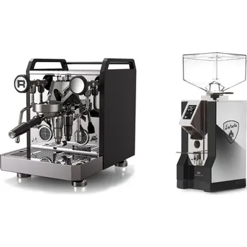 Příprava kávy Rocket Espresso Mozzafiato FAST V, black + Eureka Mignon…