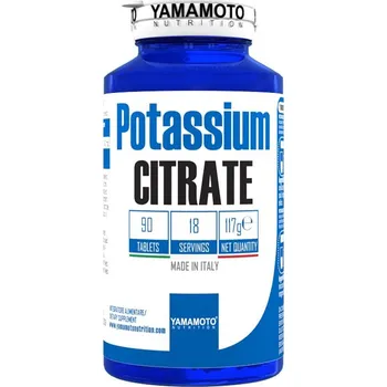 Doplněk stravy Potassium Citrate (Draslík) - Yamamoto Balení: 90 tbl.