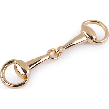 Kovová spona ke zdobení oděvů, šátků a doplňků