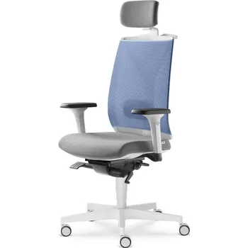 Ergonomická židle Leaf 504-SYS (mechanika s bočním nastavením, 5x blokace)