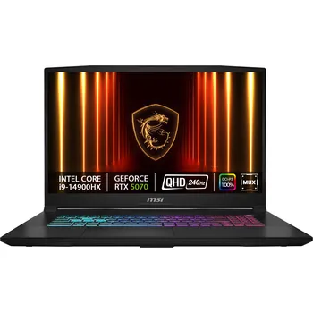 Notebook MSI Katana 17 HX B14WGK-025CZ 9S7-17L791-025