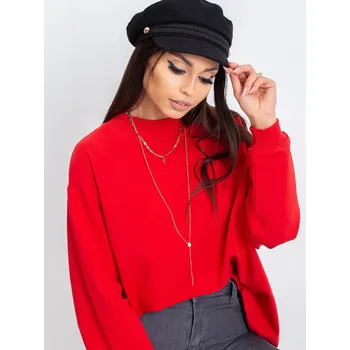 Dámská mikina Mikina RV BL 5185.81P červená S/M