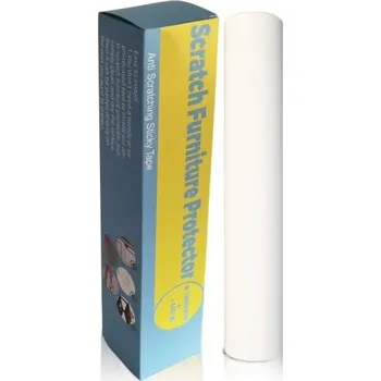 Toaleta pro kočku Samolepicí ochranná fólie proti kočičímu škrábání 45x300 cm PVC páska na nábytek Extra široká Transparentní Bezpečné lepidlo Bez zbytků