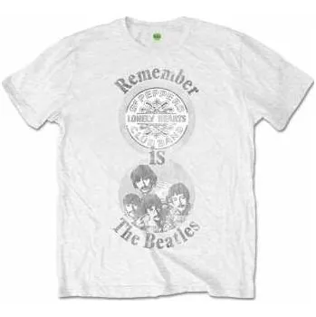 Pánské oblečení Merch The Beatles: Tričko Remember L (203359)