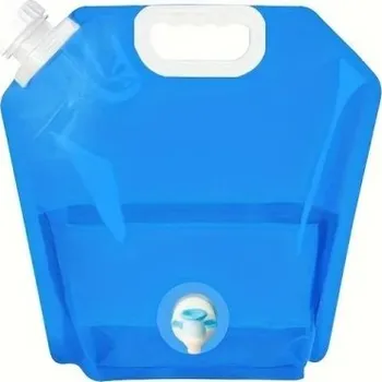 Láhev Přenosný skládací vodní vak 10 l s kohoutkem Nepropustný plastový kbelík Kempingový zásobník na vodu Horolezectví Venkovní použití