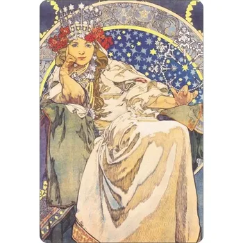 Dekorativní magnet Magnet Mucha 3