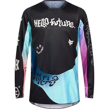 Moto dres Fox 180 Hello Future Jersey black M