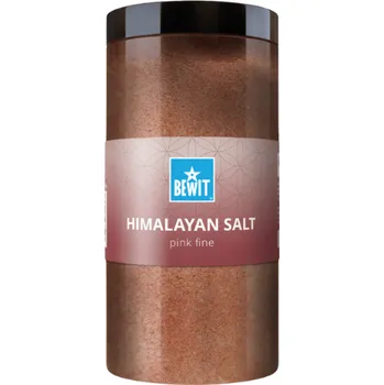 Koupelová sůl Bewit Himalájská sůl růžová, jemně mletá 500 g (Čistá a přírodní sůl )