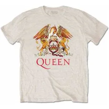 Pánské oblečení Merch Queen: Tričko Classic Crest S (218830)