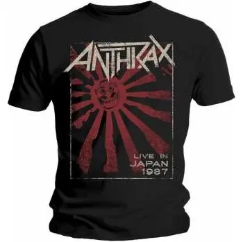 Merch Anthrax: Tričko Live In Japan S