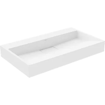 Umyvadlo Mexen Ava umyvadlo na desku z konglomerátu B/O 80 x 46 cm, bílá - 23018000 Koupelnové umyvadla