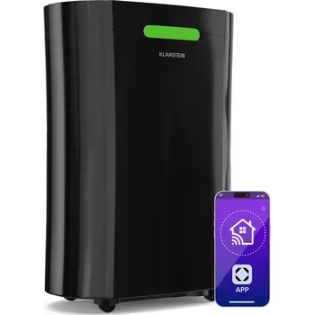 Odvlhčovač vzduchu Klarstein AeroDry Smart 12L/24h 2,5L Odvlhčovač vzduchu Černý (10046326)