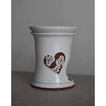 Aroma lampa Bureš aroma lampa Love 14 cm srdce šišaté