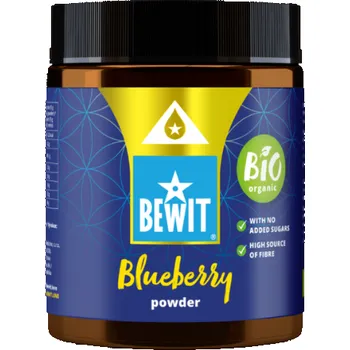 Bewit Borůvka lyofilizovaná - prášek, BIO RAW 100 g (Vysoký obsah vlákniny)