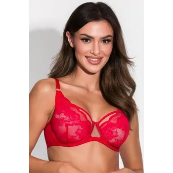 Podprsenka Polovyztužená podprsenka Mediolano 19203 Amelia Červená 75K