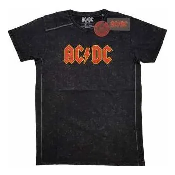 Pánské oblečení Merch AC/DC: Tričko Logo Ac/dc M 2022 (200686)