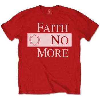 Merch Faith No More: Tričko Classic New Logo Faith No More Star M (208985)