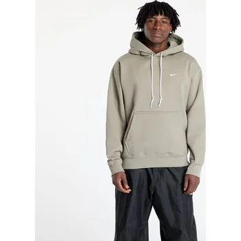 Pánská mikina Mikina Nike M Nk Solo Swoosh Fleece Po Hoodie Light Army S