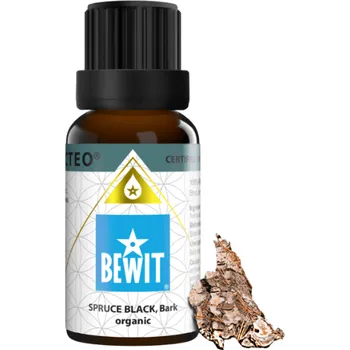 Zahradní osvětlení Bewit Smrk černý, kůra BIO (Očista, Svěžest, Lehkost )